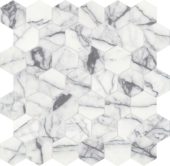 Lilac Volta 2 Hexagon Mosaic | Gramercy Kitchen and Bath