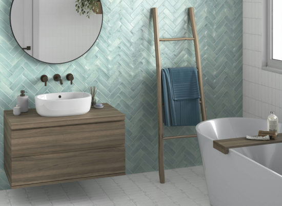 Lisbon 2x6" Sky | Gramercy Kitchen and Bath