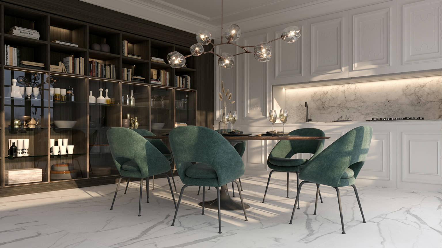 Luxury Statuario Venezia 24x48 2 | Gramercy Kitchen and Bath