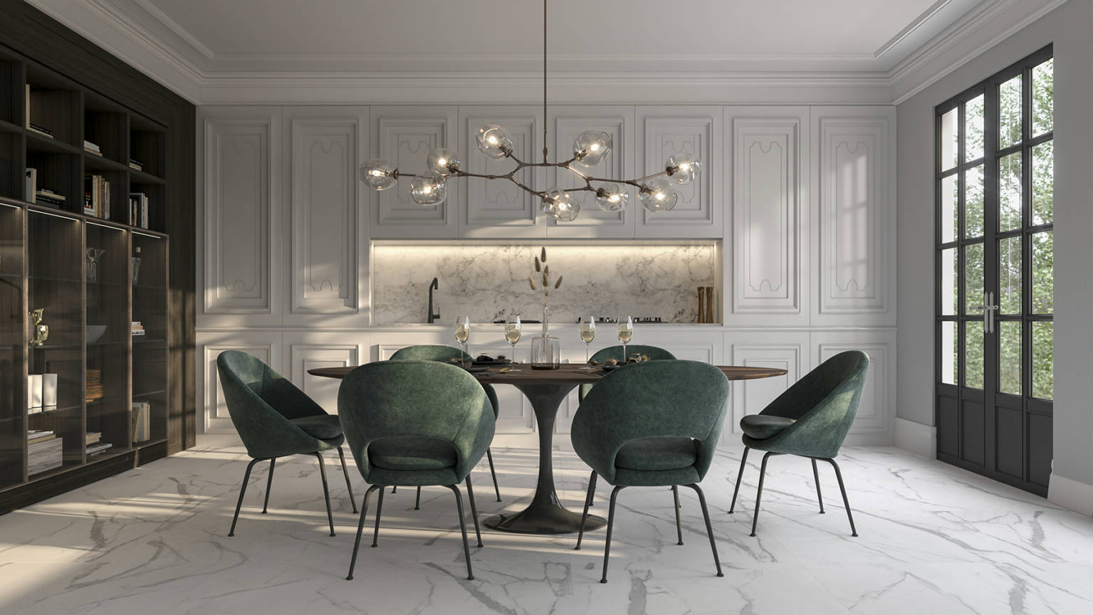 Luxury Statuario Venezia 24x48 | Gramercy Kitchen and Bath