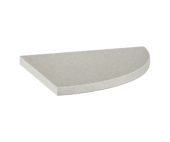 Marmiline Fog 9x9 Corner Shelf | Gramercy Kitchen and Bath