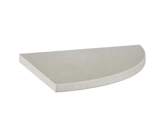 Marmiline Fog 9x9 Corner Shelf