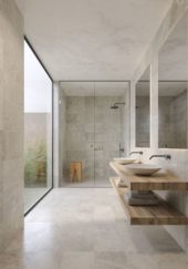 Marmiline Ivory 18x47 Bench | Gramercy Kitchen and Bath