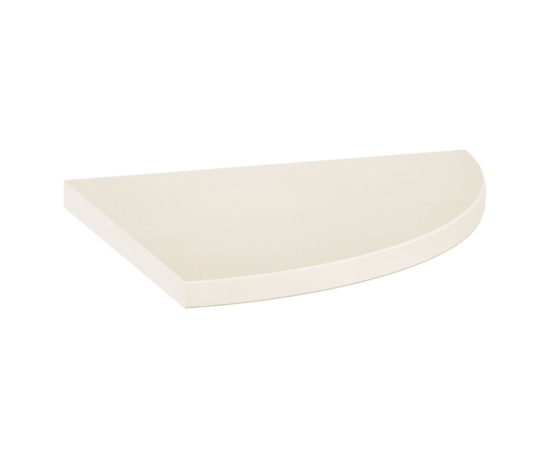 Marmiline Ivory 9x9 Corner Shelf