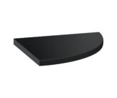 Marmiline Midnight 9x9 Corner Shelf | Gramercy Kitchen and Bath