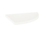 Marmiline Snow 9x9 Corner Shelf | Gramercy Kitchen and Bath