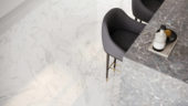 Milano Statuario Honed 24X48 | Gramercy Kitchen and Bath