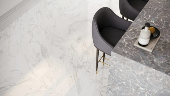 Milano Statuario Honed 24X48 | Gramercy Kitchen and Bath