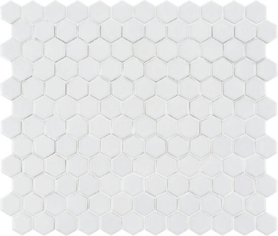 Mini Hex Mosaic Morning | Gramercy Kitchen and Bath