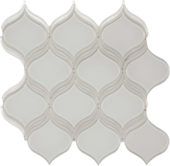 Mist Arabesque  Mosaic | Gramercy Kitchen and Bath