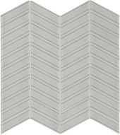 Mist Chevron Mosaic | Gramercy Kitchen and Bath