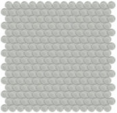 Mist Penny Round Mosaic | Gramercy Kitchen and Bath