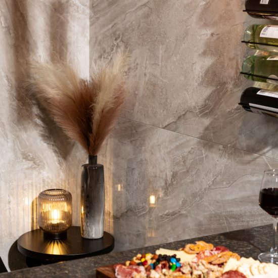 Mont Blanc Gloss Wall Panel 48x120 | Gramercy Kitchen and Bath
