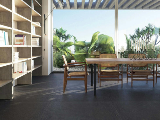Monterey Black 12X24 | Gramercy Kitchen and Bath
