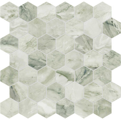 Moscato Argento 2 Hexagon Mosaic