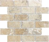 Picasso 2x4 Brick Mosaic | Gramercy Kitchen and Bath