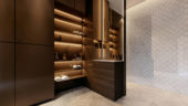 Polished Infatuation Arabesque Mosaic | Gramercy Kitchen and Bath