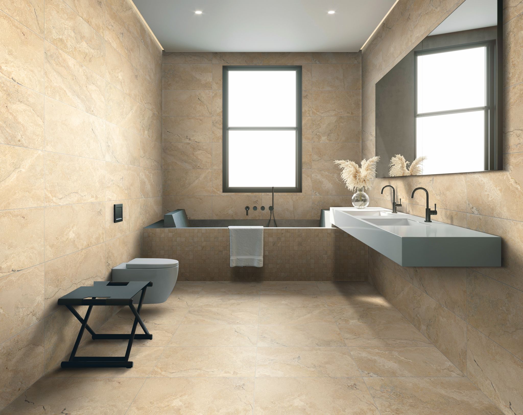 Portofino 12x24F Beige | Gramercy Kitchen and Bath