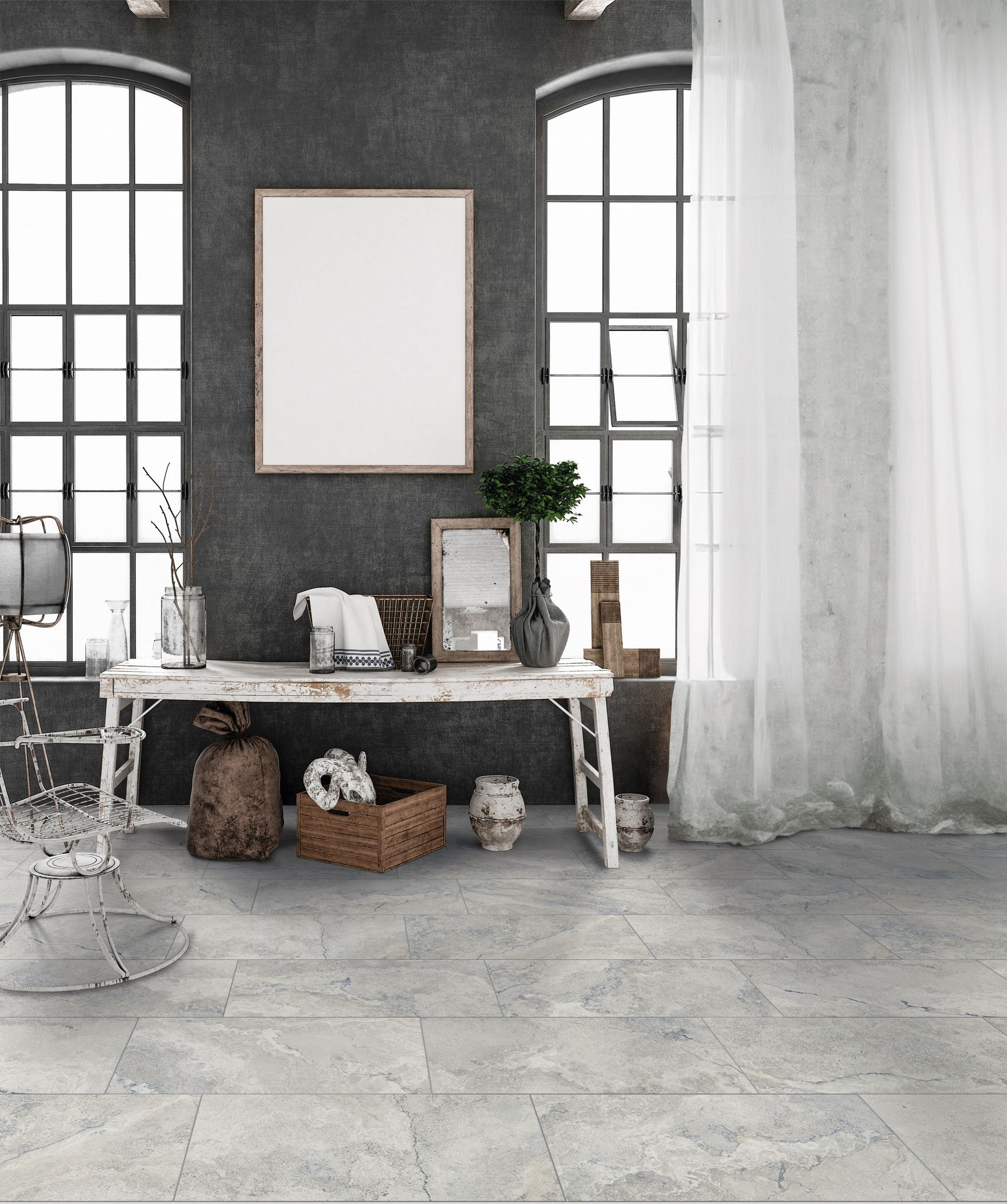 Portofino 12x24F Grigio | Gramercy Kitchen and Bath