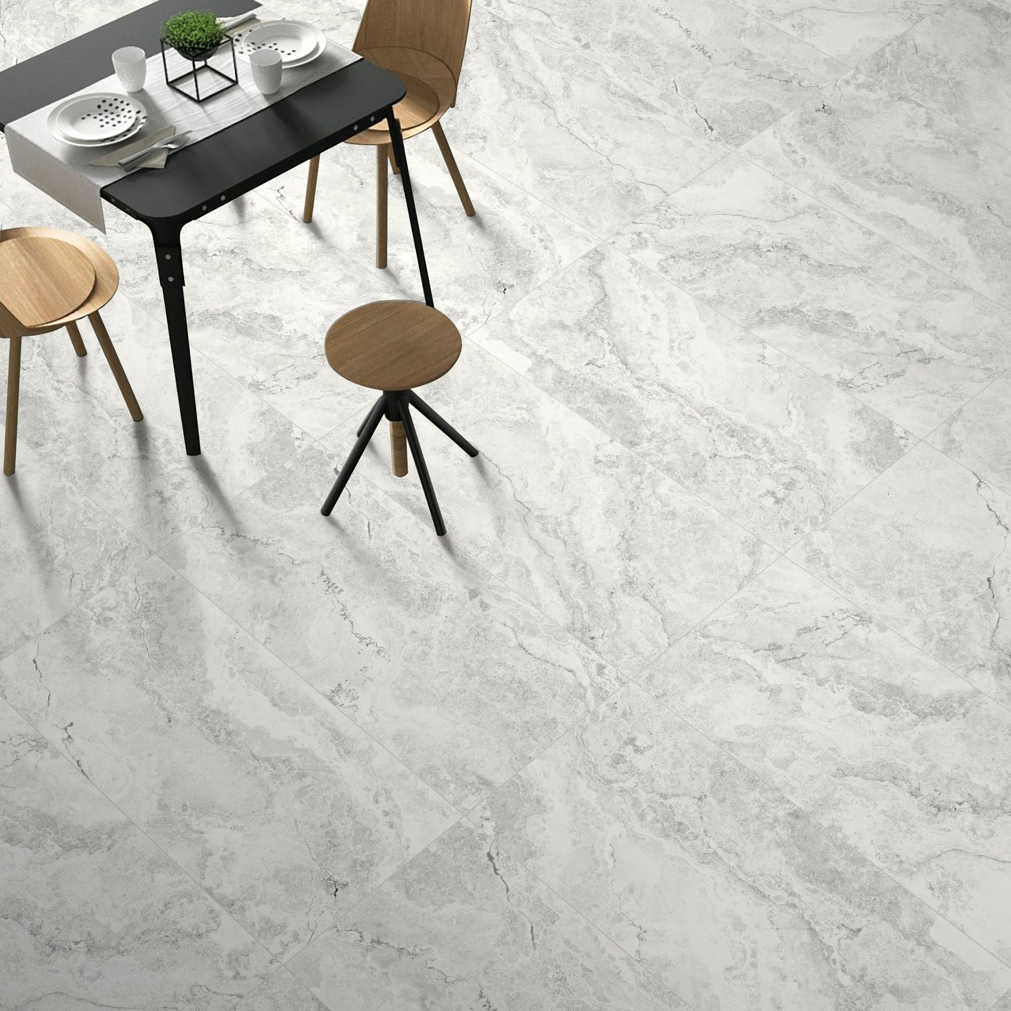 Portofino 24x48F Bianco | Gramercy Kitchen and Bath