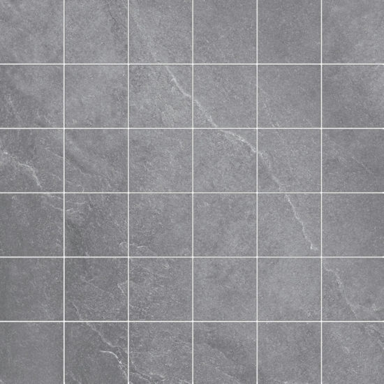Ravello Grey 2X2 Mosaic | Gramercy Kitchen and Bath