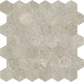 Ritz Gray 2 Hexagon Mosaic | Gramercy Kitchen and Bath