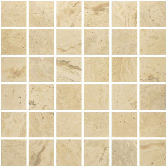 Sand 2X2 Mosaic | Gramercy Kitchen and Bath