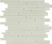 Sand Random Strip Mosaic | Gramercy Kitchen and Bath