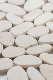 Serenity Ivory Flat Pebble | Gramercy Kitchen and Bath