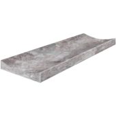 Sereno Burgundy 4x12 Fluto | Gramercy Kitchen and Bath