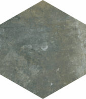 Seville 5.5X6.3” Black Hexagon | Gramercy Kitchen and Bath
