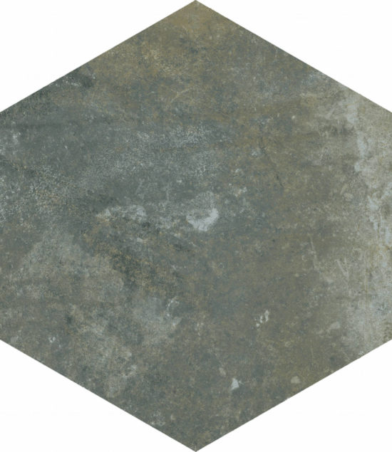 Seville 5.5X6.3” Black Hexagon | Gramercy Kitchen and Bath