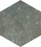 Seville 5.5X6.3” Black Hexagon | Gramercy Kitchen and Bath