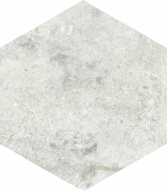 Seville 5.5X6.3” White Hexagon | Gramercy Kitchen and Bath