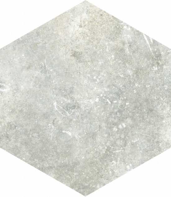 Seville 5.5X6.3” White Hexagon | Gramercy Kitchen and Bath