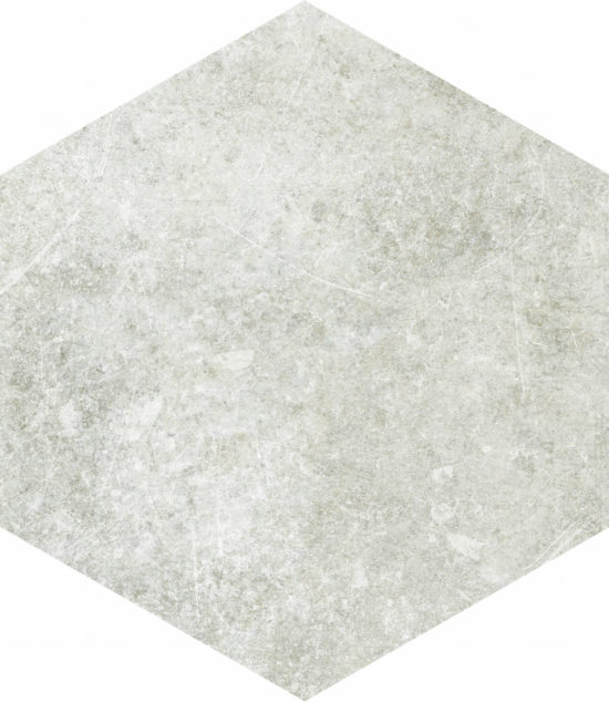 Seville 5.5X6.3” White Hexagon | Gramercy Kitchen and Bath