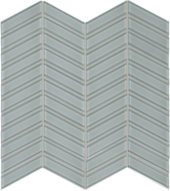 Shadow Chevron Mosaic | Gramercy Kitchen and Bath