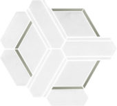 Silver Ring Mosaic | Gramercy Kitchen and Bath