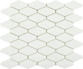 Solitaire Mosaic Thassos | Gramercy Kitchen and Bath