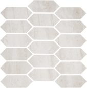 Soul Ivory Picket Mosaic | Gramercy Kitchen and Bath