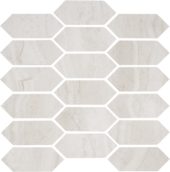 Soul Ivory Picket Mosaic | Gramercy Kitchen and Bath