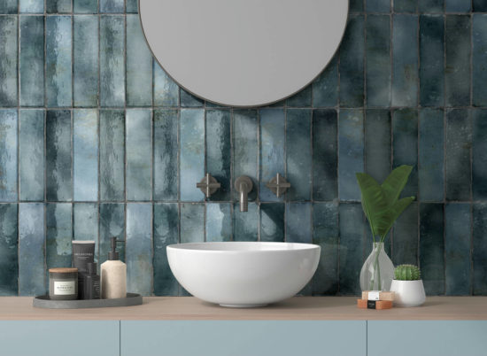 South Beach Blue 2.75x9.5 | Gramercy Kitchen and Bath
