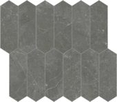 Stark Carbon 2x6 Picket Mosaic | Gramercy Kitchen and Bath