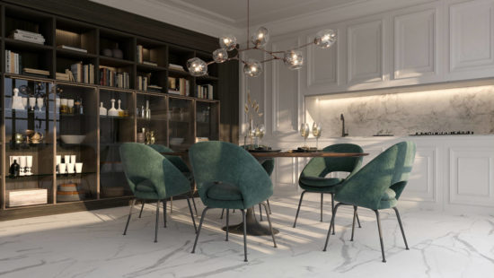 Statuario Venezia Honed 24X48 | Gramercy Kitchen and Bath