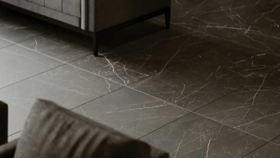 Tivoli Nero Honed 24X48 | Gramercy Kitchen and Bath
