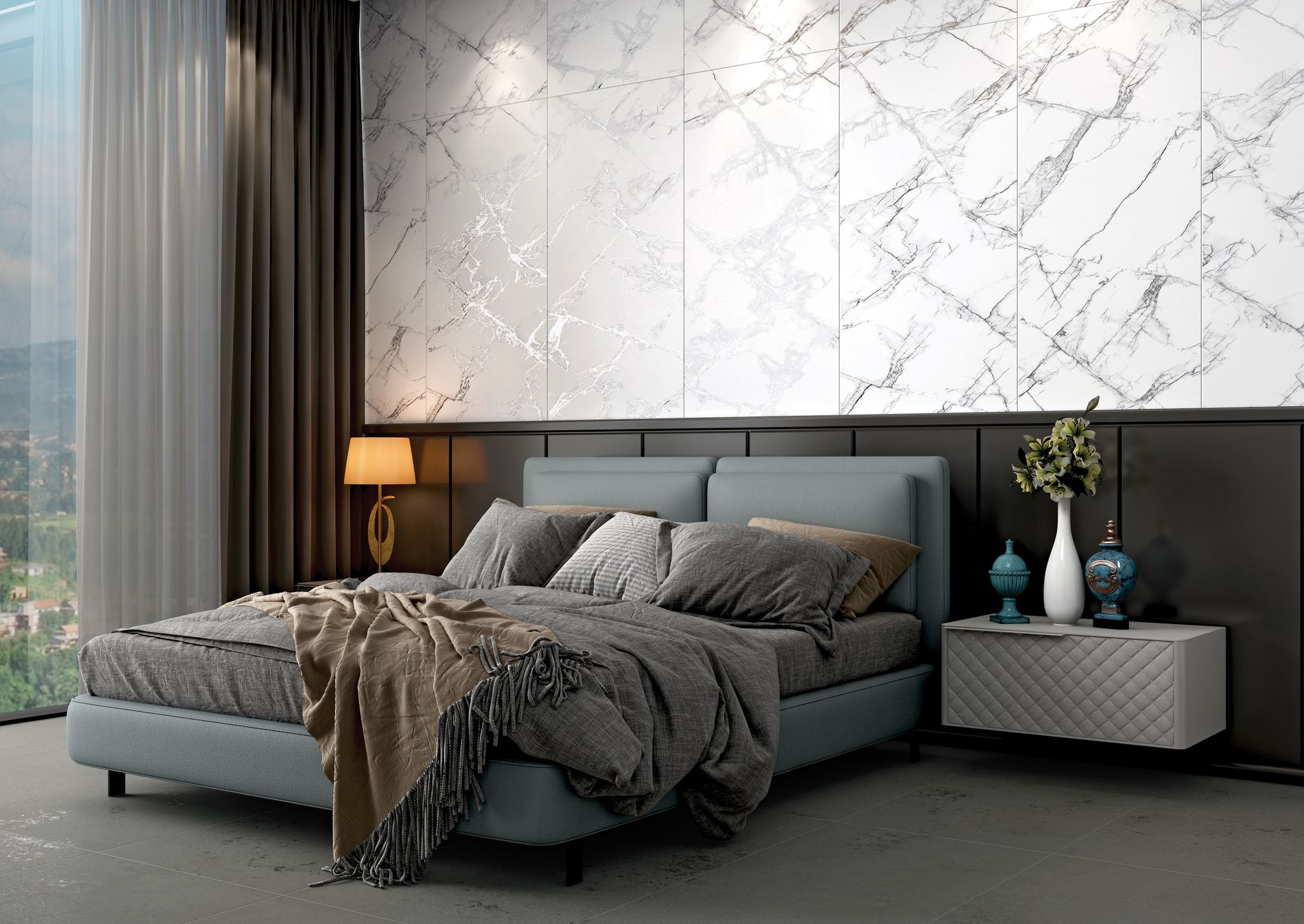 Treasure Ice White Marble 24x48 | Gramercy Kitchen and Bath