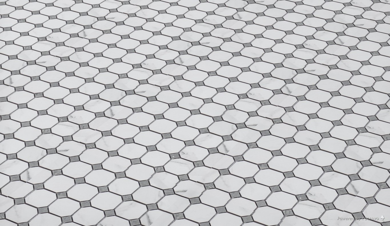 Treasure Statuario Octagon / Dot | Gramercy Kitchen and Bath