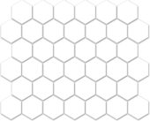 Treasure Ultimate Dolomite 2x2 Polished Hexagon Mosaic | Gramercy Kitchen and Bath