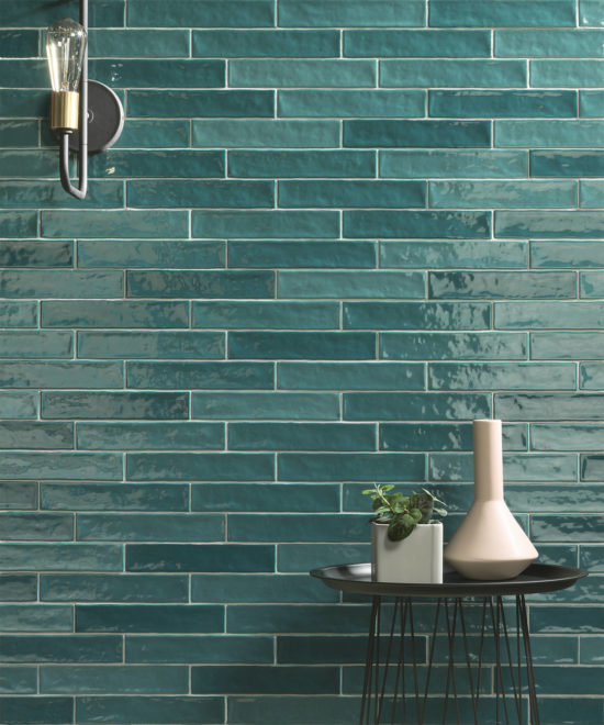 Turquoise Mix 2X10 | Gramercy Kitchen and Bath