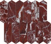 Tuscano Rosso 2x6 Picket Mosaic | Gramercy Kitchen and Bath